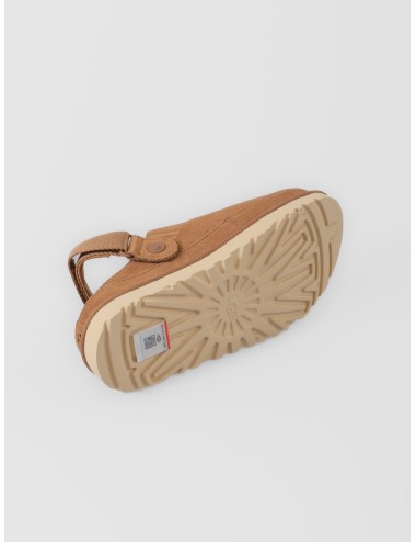 Zueco chestnut UGG Goldenstar Clog con tira trasera abatible y suela dentada