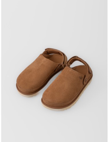 Zueco chestnut UGG Goldenstar Clog con tira trasera abatible y suela dentada