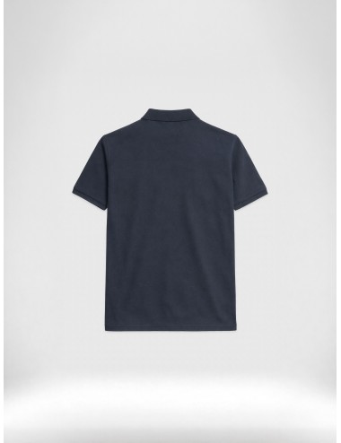 polo azul algodón piqué Parajumpers Wellington True Blue parche logo pecho