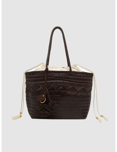 Bolso choco Gianni Chiarini Firenze Paloma en piel trenzada con bolsa interior de algodón