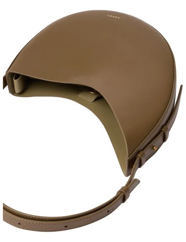 Bolso hobo bronze Soeur Wino de piel lisa con asa ajustable