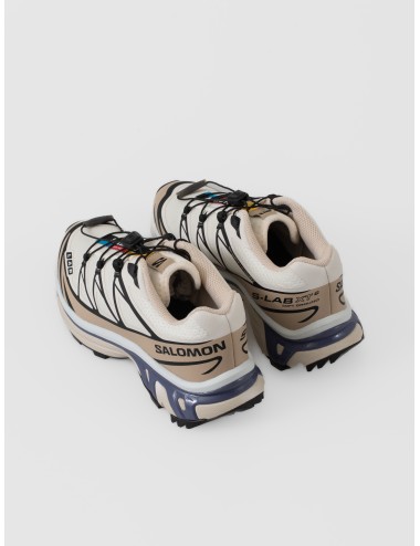 Zapatilla Salomon XT-6 Vanilla Ice Oxford Tan Heron con ajuste rápido y suela con tacos