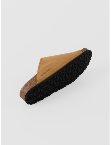 Sandalia Cork Brown BIRKENSTOCK Solana VL de ante con cierre ancho de velcro