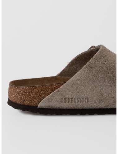 Sandalia taupe BIRKENSTOCK Arizona BS Soft Footbed de ante con dos correas ajustables