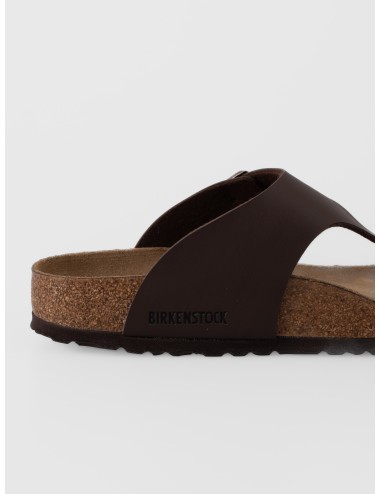 Sandalia dark brown BIRKENSTOCK Ramses BS de dedo con tira ancha y hebilla ajustable