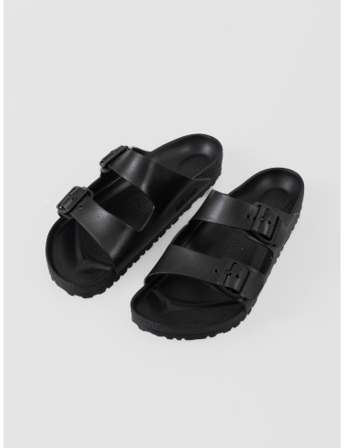 Sandalia black BIRKENSTOCK Arizona EVA con dos correas ajustables y construcción ligera
