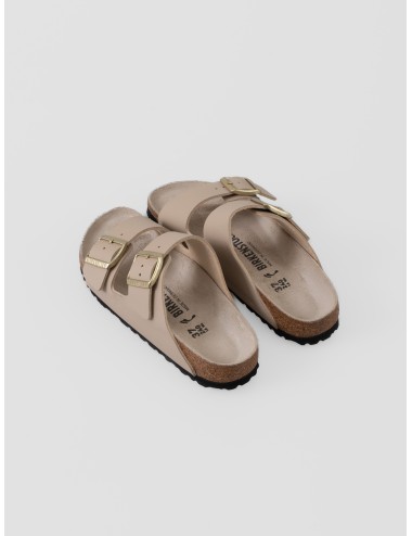 Sandalia Triples Sandcastle/Oyster BIRKENSTOCK Arizona BS con dos correas ajustables