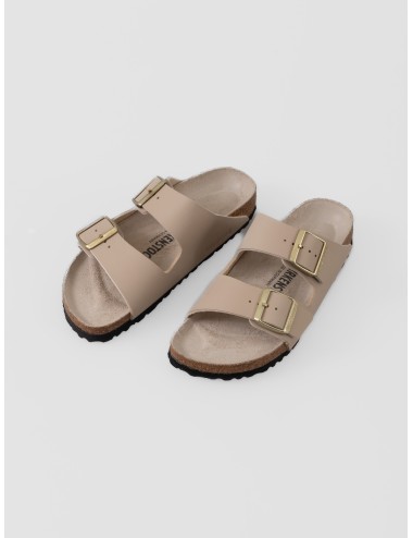 Sandalia Triples Sandcastle/Oyster BIRKENSTOCK Arizona BS con dos correas ajustables