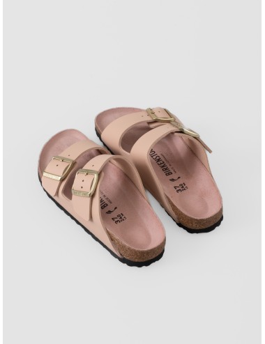 Sandalia Triples New Beige/Pink Clay BIRKENSTOCK Arizona BS con dos correas ajustables
