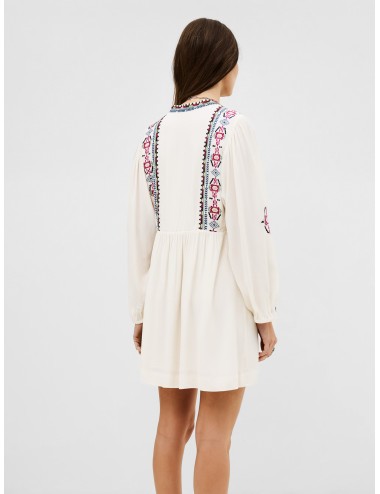 Vestido ecru Bash Telma para mujer de estilo sobrio y versátil