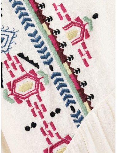 Vestido ecru Bash Telma para mujer de estilo sobrio y versátil