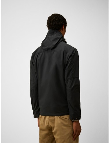 Chaqueta midnight navy CP Company Pro Tek con capucha integrada y lente en manga