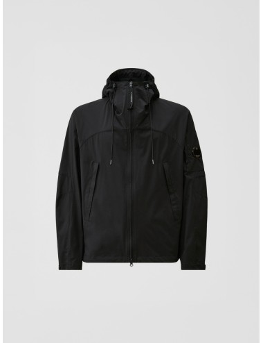 Chaqueta midnight navy CP Company Pro Tek con capucha integrada y lente en manga