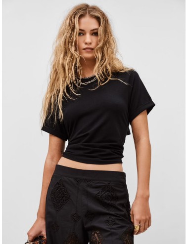 Camiseta noir BA&SH Blanca para mujer de estilo sobrio y versátil