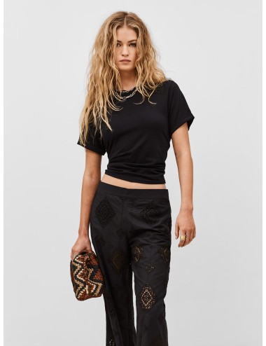 Camiseta noir BA&SH Blanca para mujer de estilo sobrio y versátil