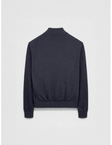 sobrecamisa combinada Les Héritiers HST095 en color navy blue