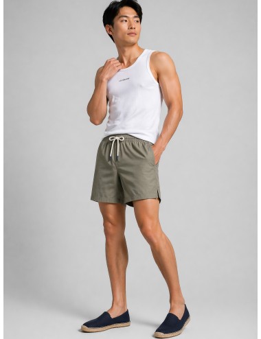 Bañador gris piedra Les Héritiers LALTRA de secado rápido