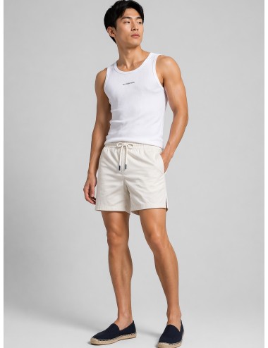 Bañador blanco vintage Les Héritiers LALTRA de secado rápido