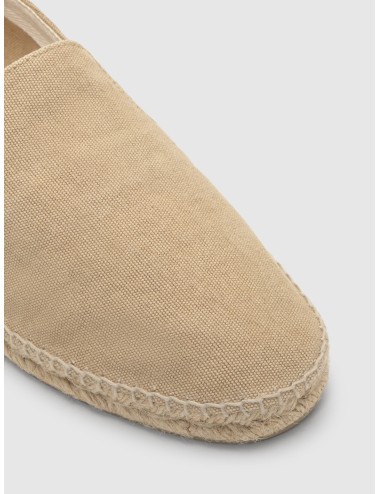Alpargata CASTAÑER JOEL en sand con lona sand y diseño slip-on