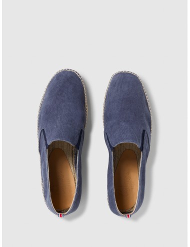 Alpargata CASTAÑER JOEL en azul oxford con lona azul oxford y diseño slip-on