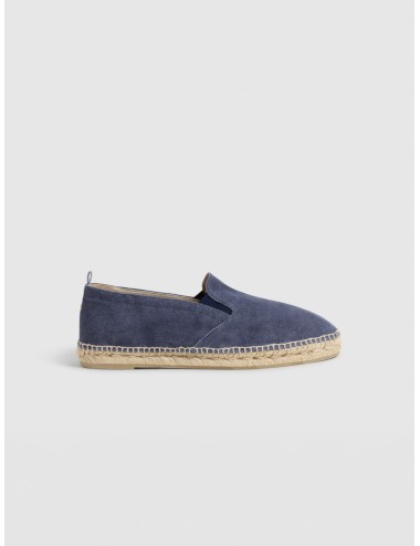 Alpargata CASTAÑER JOEL en azul oxford con lona azul oxford y diseño slip-on
