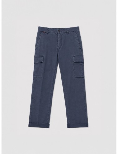 Pantalón cargo azul noche Mason's con bolsillos laterales de tapa