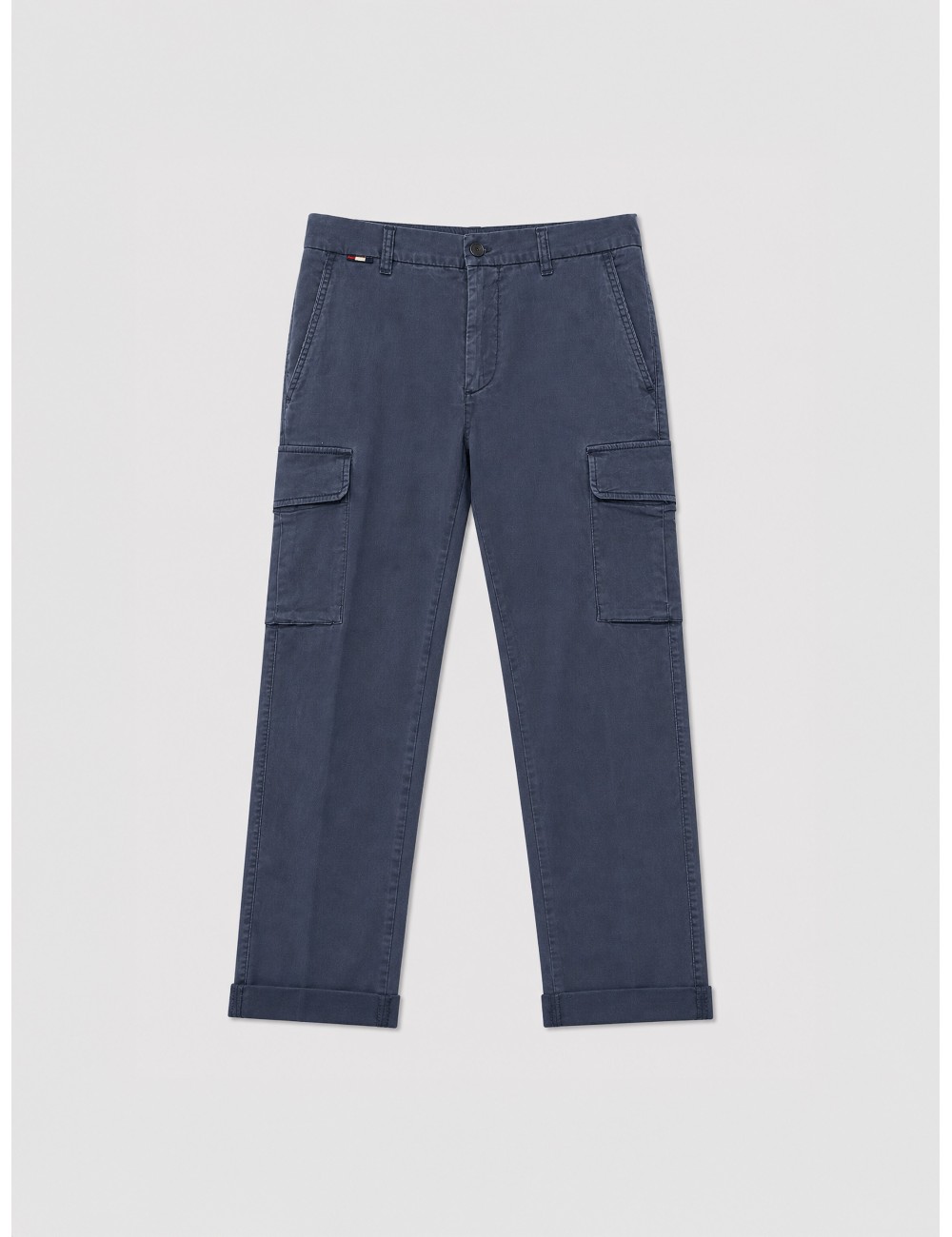 Pantalón cargo azul noche Mason's con bolsillos laterales de tapa