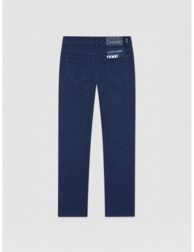 Pantalón azul oscuro Jacob Cohen de cinco bolsillos y línea recta