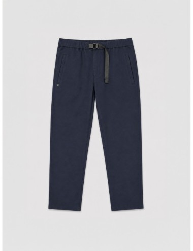 Pantalón navy Whitesand con cintura elástica y cierre de cinta