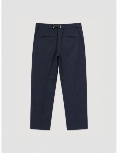 Pantalón navy Whitesand con cintura elástica y cierre de cinta