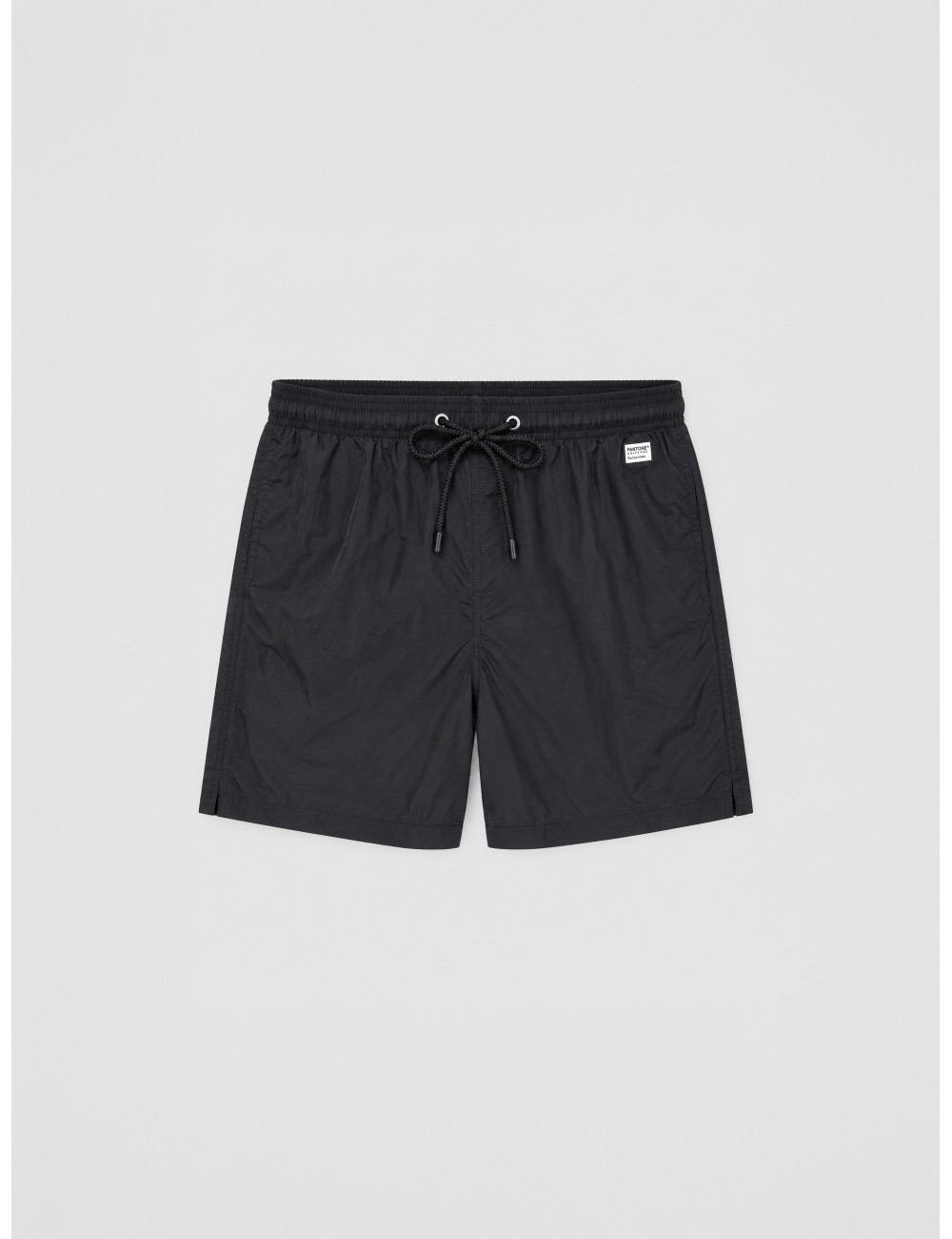 Bañador negro MC2 Saint Barth Lighting Pantone de color liso