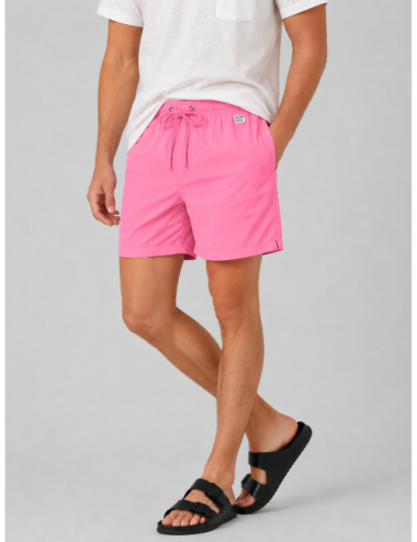 Bañador rosa MC2 Saint Barth Lighting Pantone de color liso