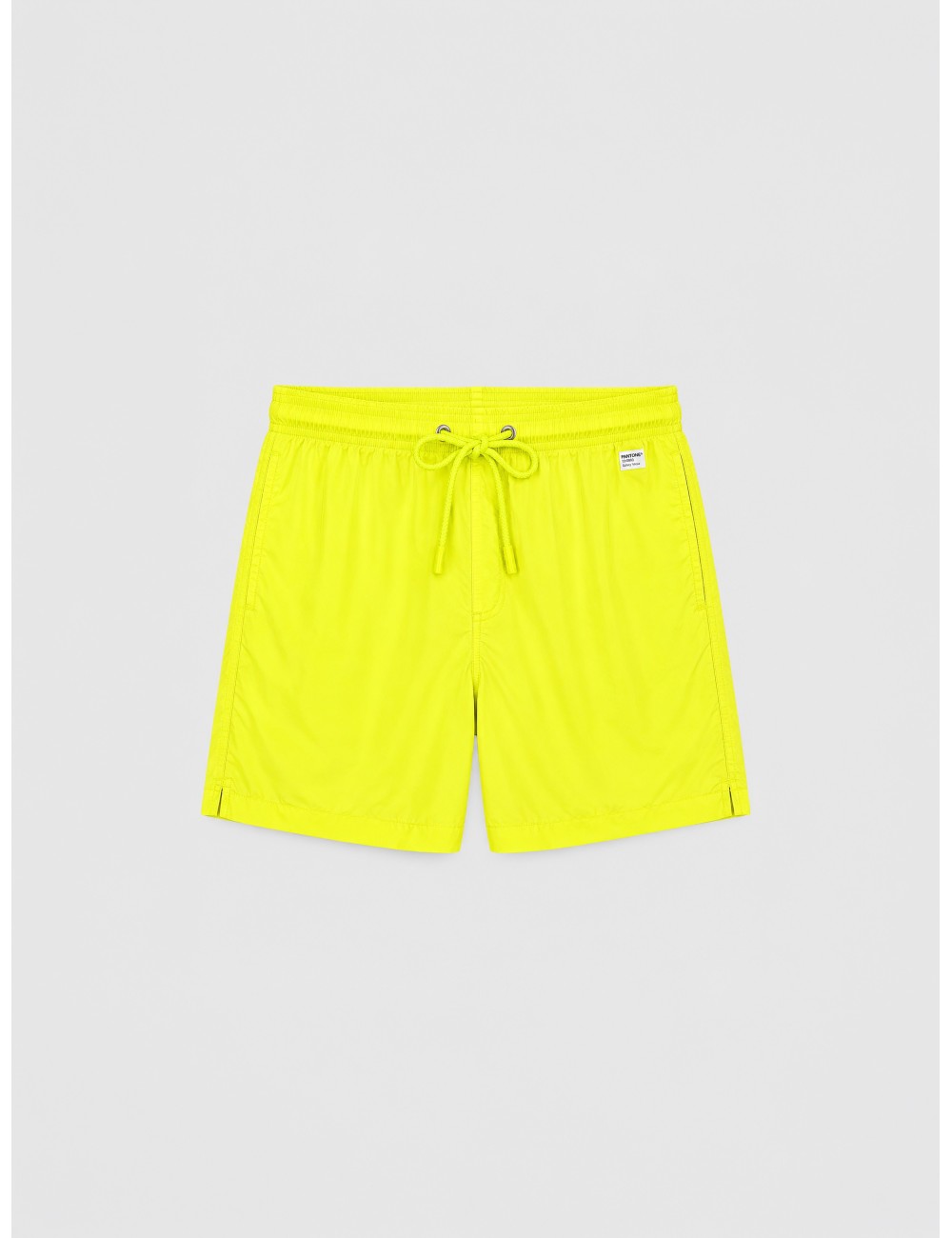 Bañador amarillo flúor MC2 Saint Barth Lighting Pantone de color liso