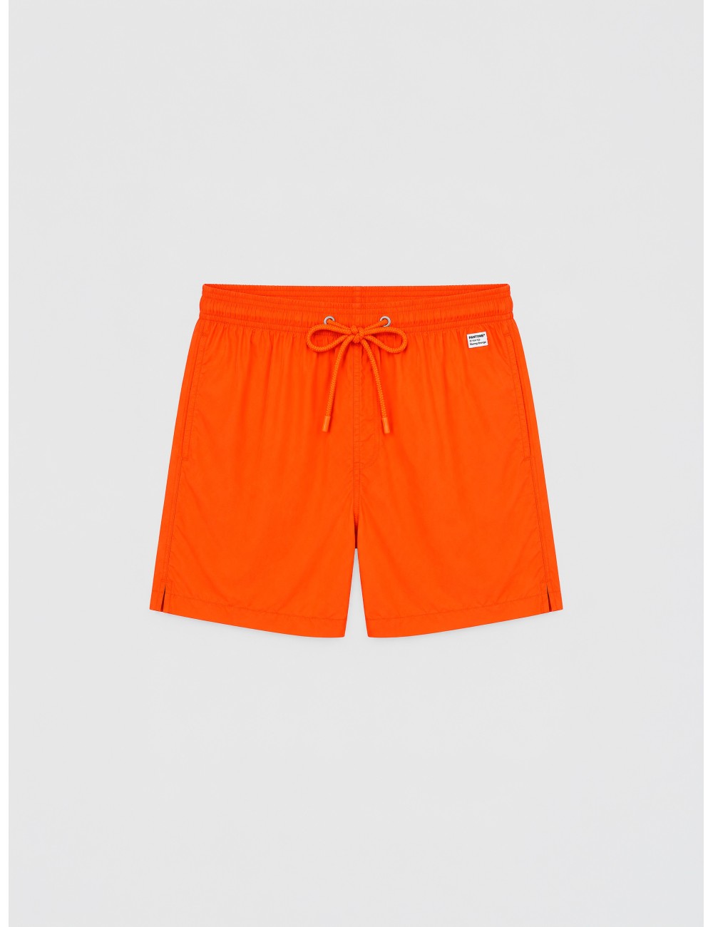 Bañador naranja flúor MC2 Saint Barth Lighting Pantone de color liso