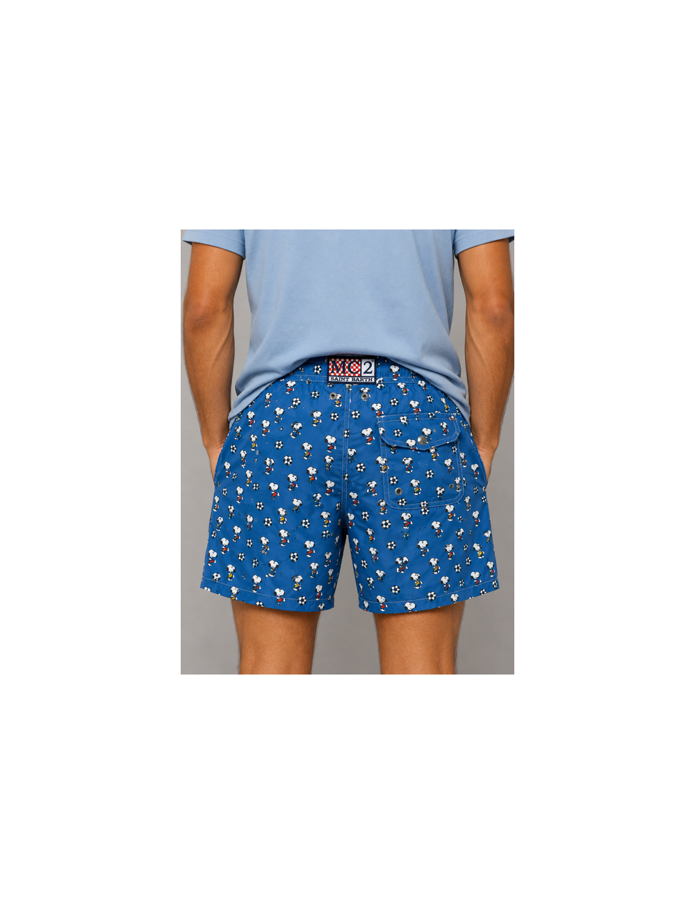 Bañador estampado de hombre MC2 Saint Barth