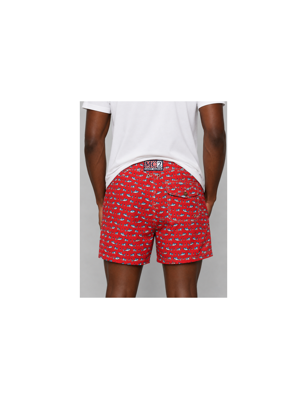 Bañador estampado de hombre MC2 Saint Barth