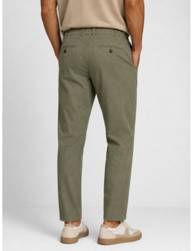 Pantalón verde militar Marfranc con cintura ajustable