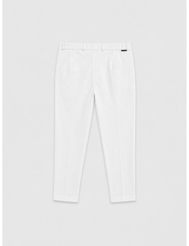 Pantalón blanco RRD de mujer con pernera recta
