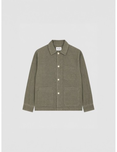 Sobrecamisa verde MARFRANC con bolsillos frontales y cuello camisero
