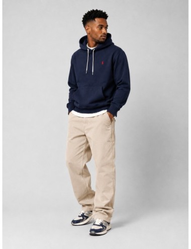 Sudadera azul marino Polo Ralph Lauren con capucha y Pony bordado