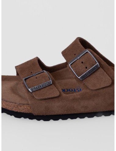 Sandalia marrón medio BIRKENSTOCK Arizona con doble tira ajustable