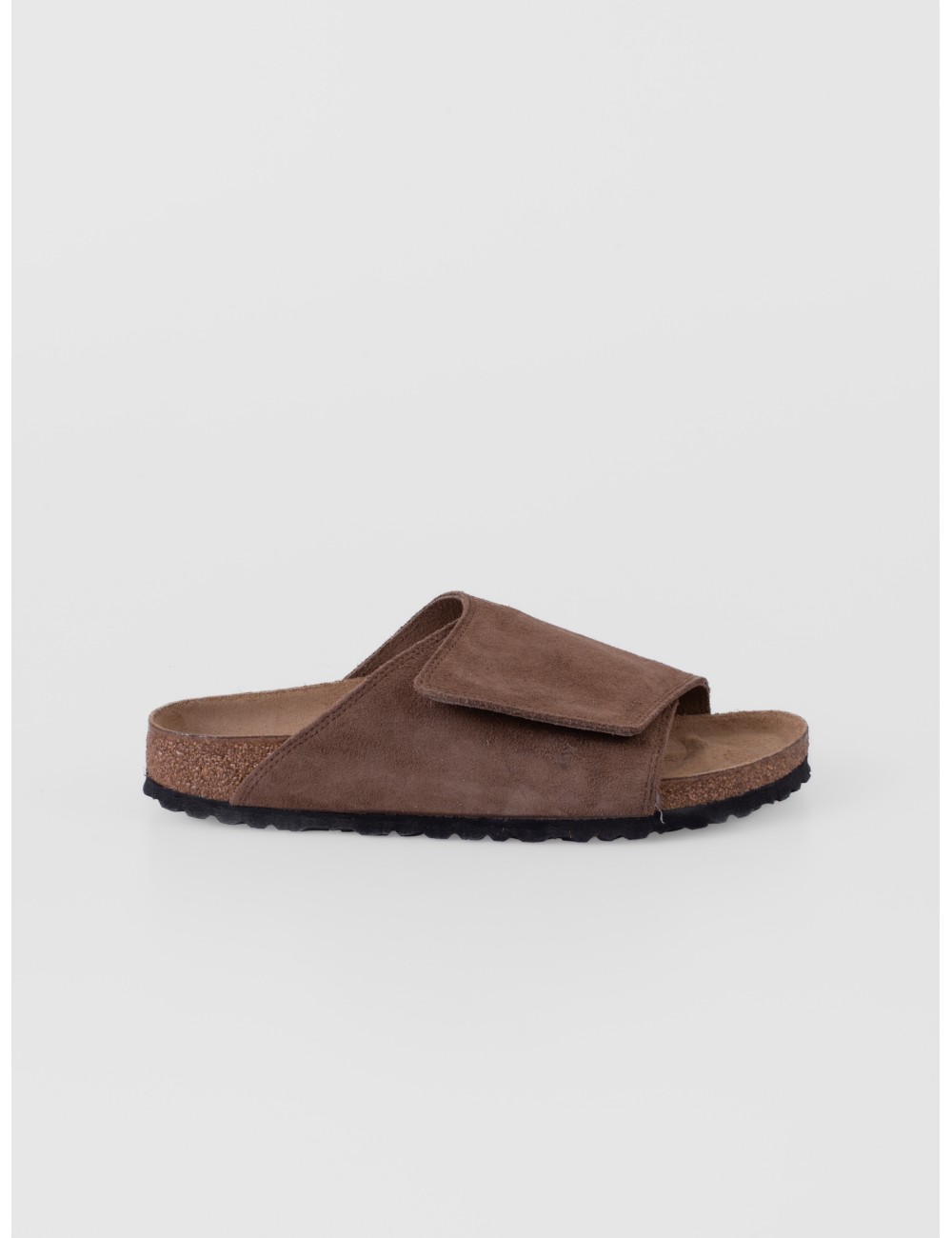 Sandalia marrón oscuro BIRKENSTOCK Solana VL con laterales cerrados con puntera y talón abiertos