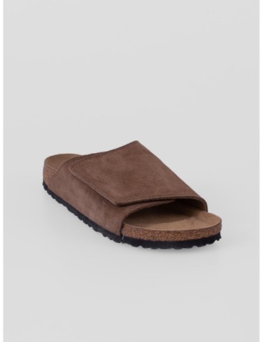 Sandalia marrón oscuro BIRKENSTOCK Solana VL con laterales cerrados con puntera y talón abiertos