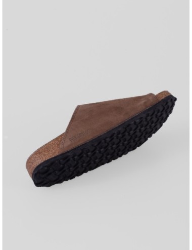 Sandalia marrón oscuro BIRKENSTOCK Solana VL con laterales cerrados con puntera y talón abiertos