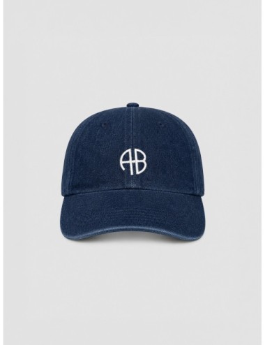 Gorra azul oscuro ANINE BING Jeremy Baseball Cap de estilo urbano