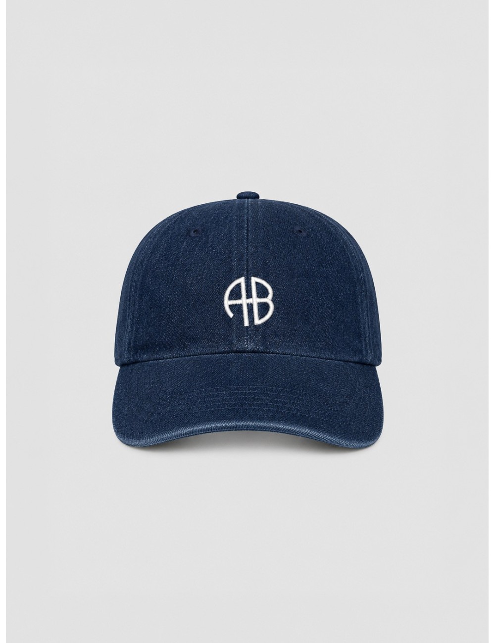 Gorra azul oscuro ANINE BING Jeremy Baseball Cap de estilo urbano