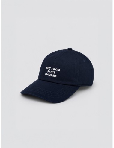 Gorra azul marino DRÔLE DE MONSIEUR La Casquette Slogan