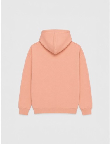 Sudadera con capucha rosa coral ANINE BING Harvey con capucha y bolsillo canguro