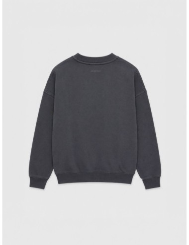 Sudadera negro vintage ANINE BING Collegiate con gráfica Collegiate