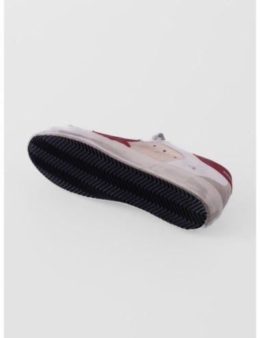 zapatillas Super Star Golden Goose beige y blanco vista superior